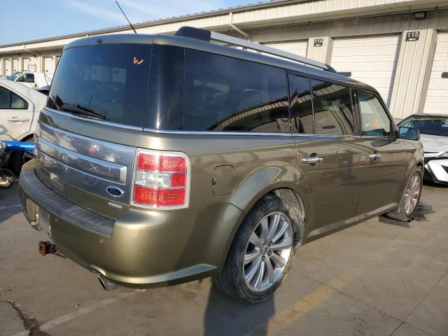 2FMHK6DTXEBD12011 - 2014 FORD FLEX LIMITED GREEN photo 3