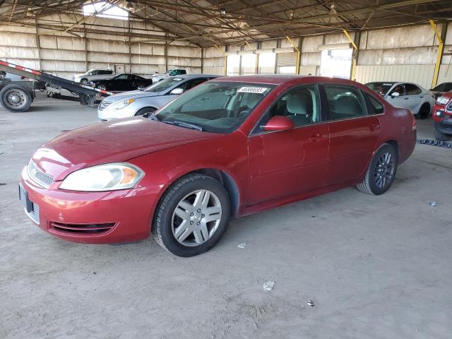 2G1WB5E30E1131177 - 2014 CHEVROLET IMPALA LIM LT RED photo 1