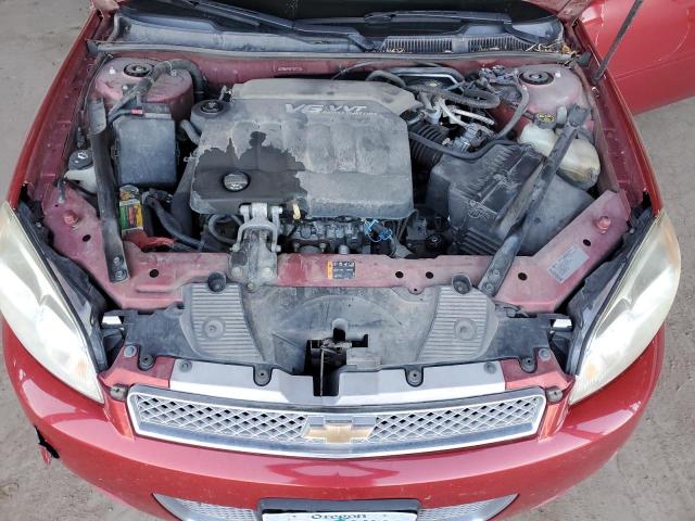 2G1WB5E30E1131177 - 2014 CHEVROLET IMPALA LIM LT RED photo 11