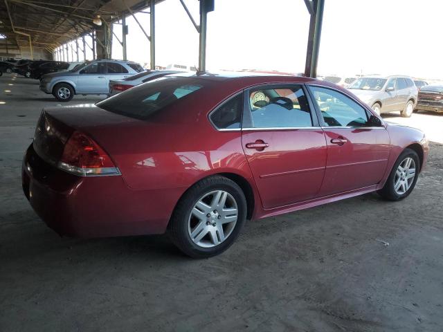 2G1WB5E30E1131177 - 2014 CHEVROLET IMPALA LIM LT RED photo 3