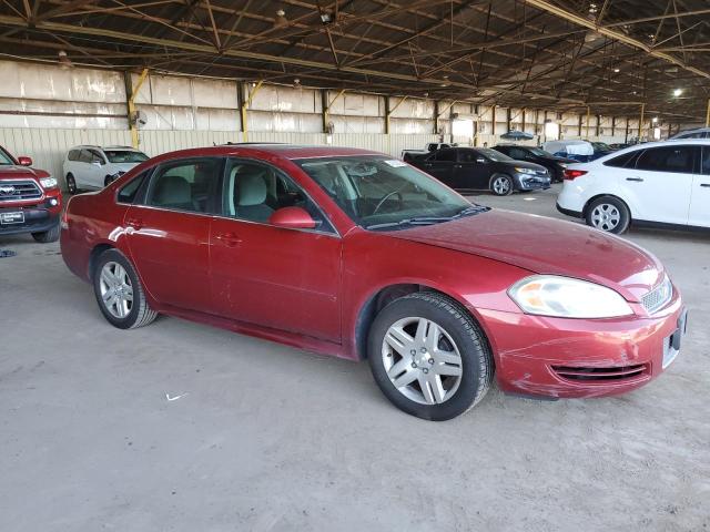 2G1WB5E30E1131177 - 2014 CHEVROLET IMPALA LIM LT RED photo 4