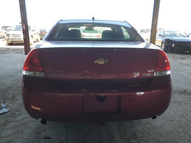 2G1WB5E30E1131177 - 2014 CHEVROLET IMPALA LIM LT RED photo 6