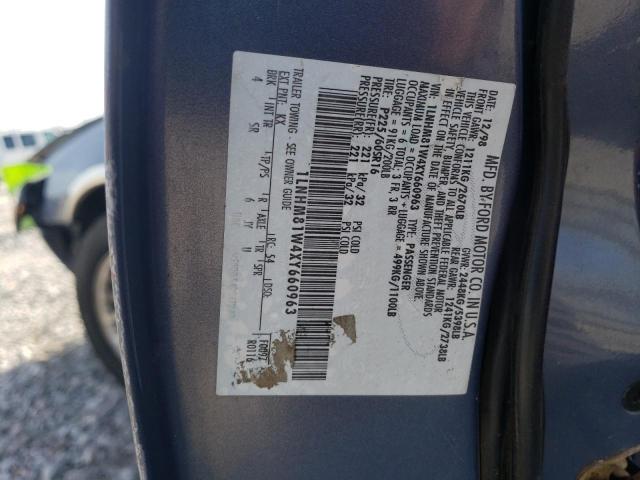 1LNHM81W4XY660963 - 1999 LINCOLN TOWN CAR EXECUTIVE BLUE photo 12