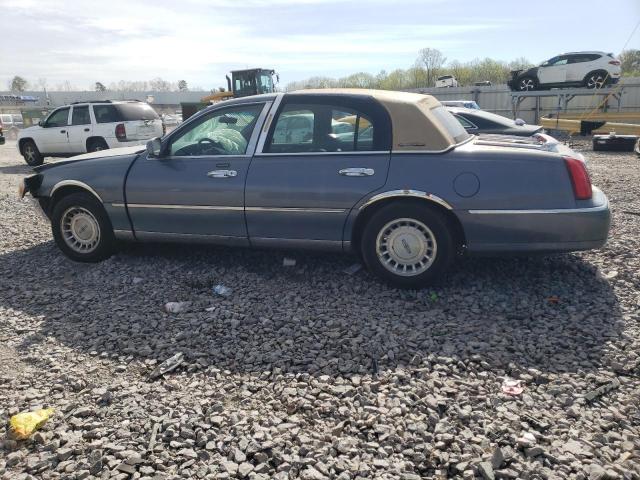 1LNHM81W4XY660963 - 1999 LINCOLN TOWN CAR EXECUTIVE BLUE photo 2