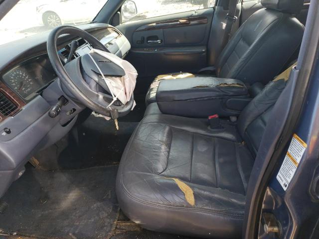1LNHM81W4XY660963 - 1999 LINCOLN TOWN CAR EXECUTIVE BLUE photo 7