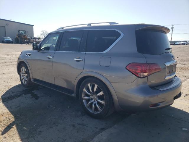 JN8AZ2NC8B9300896 - 2011 INFINITI QX56 GRAY photo 2