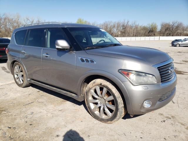 JN8AZ2NC8B9300896 - 2011 INFINITI QX56 GRAY photo 4