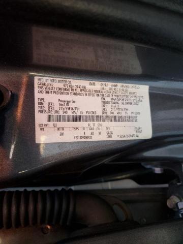 1FADP3F27EL170388 - 2014 FORD FOCUS SE GRAY photo 12