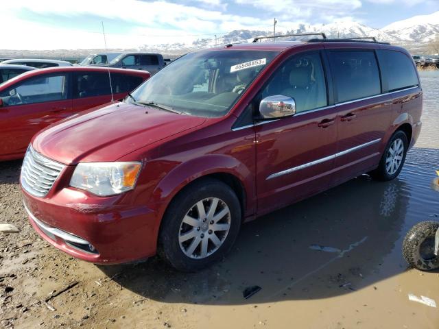 2A4RR8DG5BR704300 - 2011 CHRYSLER TOWN & COU TOURING L RED photo 1