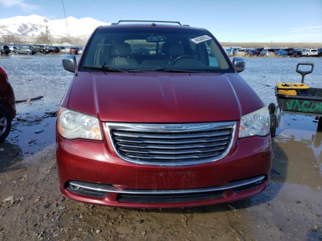 2A4RR8DG5BR704300 - 2011 CHRYSLER TOWN & COU TOURING L RED photo 5