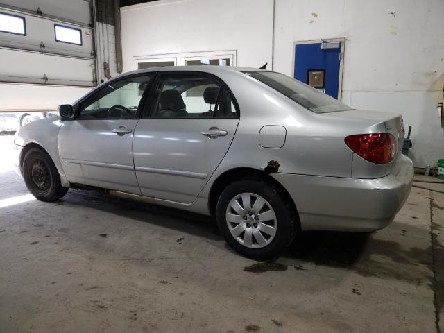 1NXBR32E73Z134439 - 2003 TOYOTA COROLLA CE GRAY photo 2