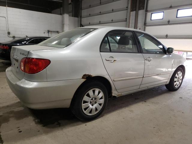 1NXBR32E73Z134439 - 2003 TOYOTA COROLLA CE GRAY photo 3