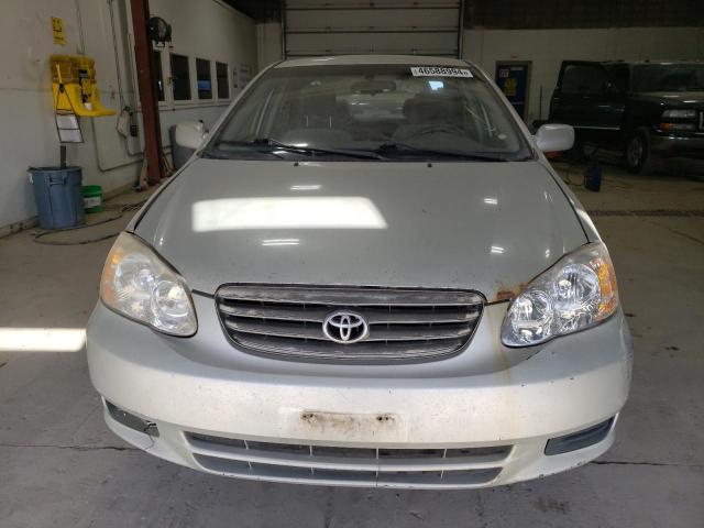 1NXBR32E73Z134439 - 2003 TOYOTA COROLLA CE GRAY photo 5