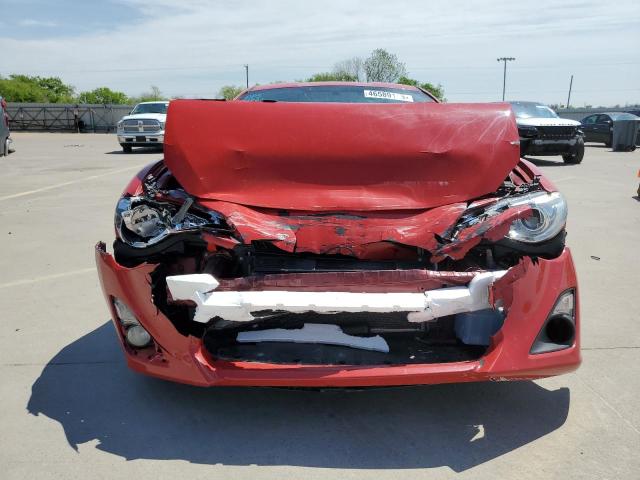 JF1ZNAA19F8707135 - 2015 TOYOTA SCION FR-S RED photo 5