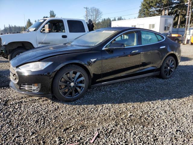 5YJSA1DP1DFP05187 - 2013 TESLA MODEL S BLACK photo 1