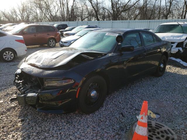 2C3CDXKT0LH229798 - 2020 DODGE CHARGER POLICE BLACK photo 1