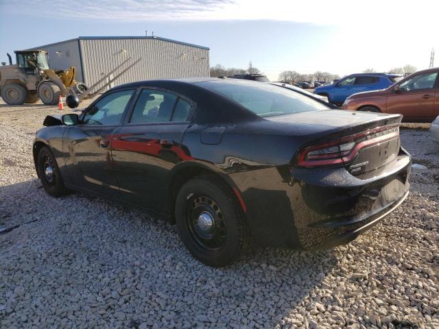 2C3CDXKT0LH229798 - 2020 DODGE CHARGER POLICE BLACK photo 2