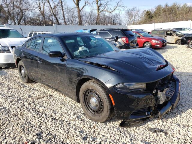 2C3CDXKT0LH229798 - 2020 DODGE CHARGER POLICE BLACK photo 4