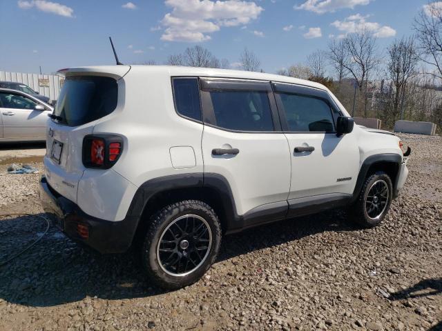 ZACNJBAB5LPK98331 - 2020 JEEP RENEGADE SPORT WHITE photo 3