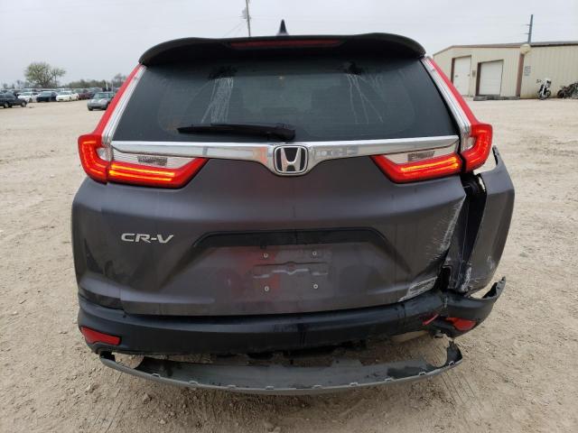 2HKRW5H36KH421079 - 2019 HONDA CR-V LX GRAY photo 6