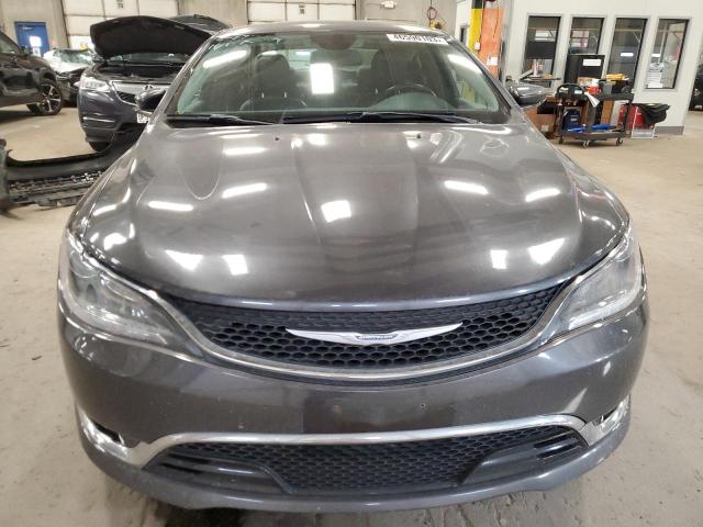 1C3CCCCB6FN544764 - 2015 CHRYSLER 200 C GRAY photo 5