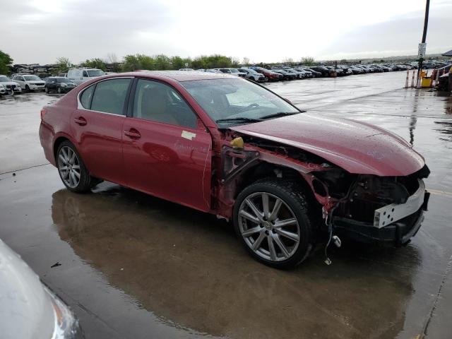 JTHBE1BL1FA009802 - 2015 LEXUS GS 350 RED photo 4