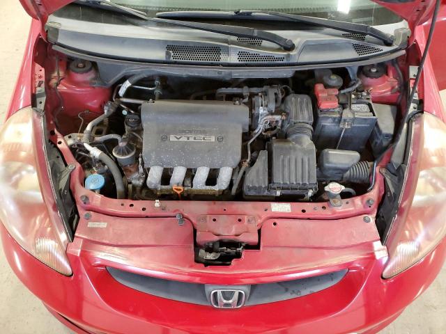 JHMGD38687S056858 - 2007 HONDA FIT S 红色 照片 11