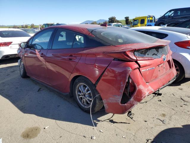 JTDKARFP1H3000646 - 2017 TOYOTA PRIUS PRIM წითელი ფოტო 2