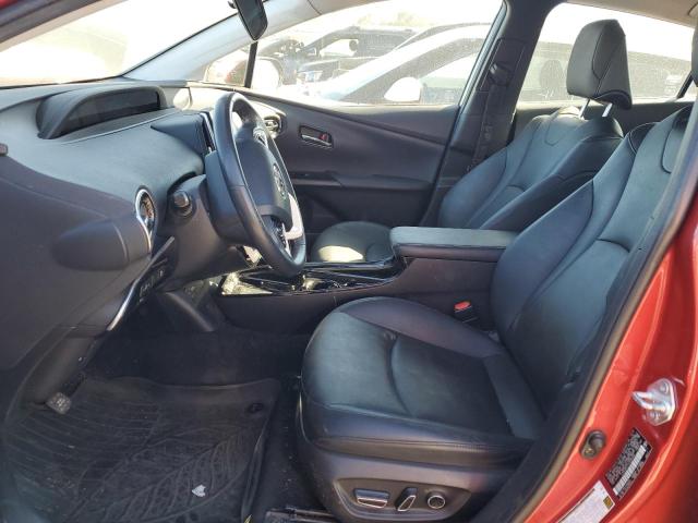 JTDKARFP1H3000646 - 2017 TOYOTA PRIUS PRIM წითელი ფოტო 7