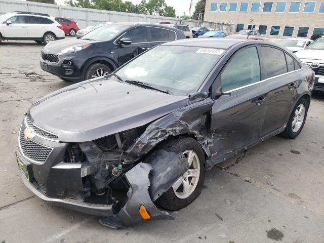 1G1PF5S92B7219230 - 2011 CHEVROLET CRUZE LT CHARCOAL photo 2