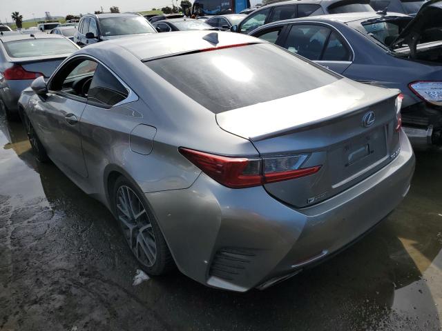 JTHHE5BC3F5005616 - 2015 LEXUS RC 350 GRAY photo 2