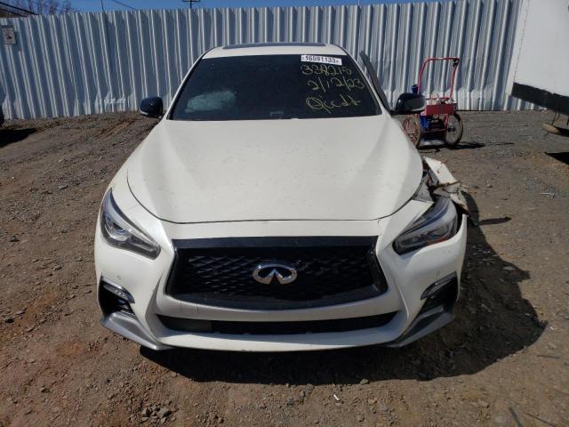 JN1FV7AR2KM830141 - 2019 INFINITI Q50 RED SPORT 400 WHITE photo 5