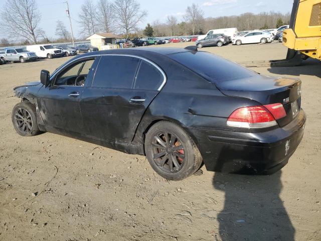 WBAHN835X8DT85210 - 2008 BMW 750 LI BLACK photo 2