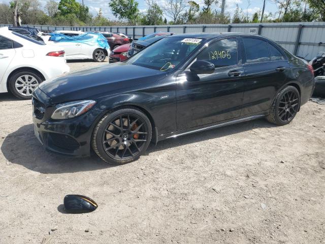 55SWF6EB6GU144099 - 2016 MERCEDES-BENZ C 450 4MATIC AMG BLACK photo 1