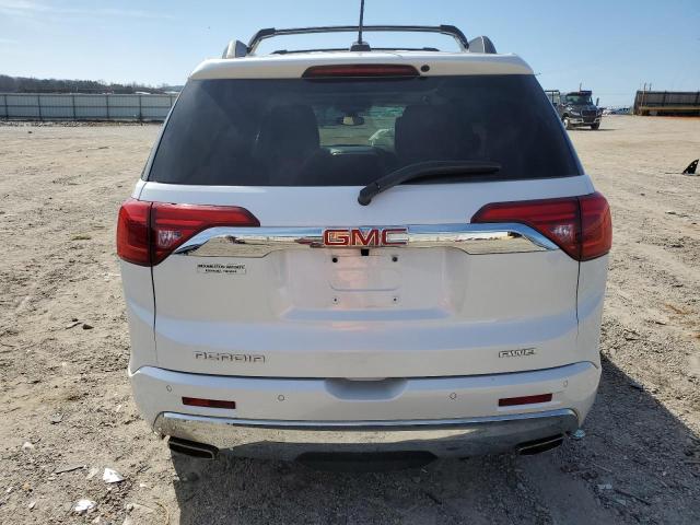 1GKKNXLS2HZ190427 - 2017 GMC ACADIA DENALI WHITE photo 6