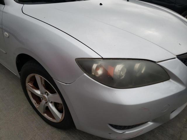 JM1BK12F851306035 - 2005 MAZDA 3 I SILVER photo 9