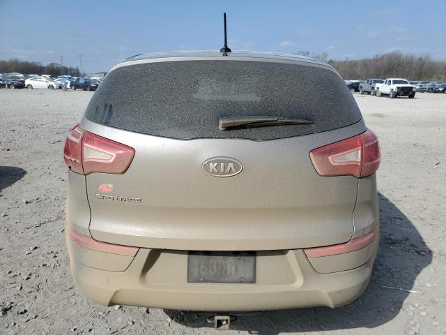 KNDPB3A27C7327209 - 2012 KIA SPORTAGE BASE GRAY photo 6