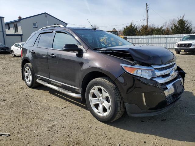 2FMDK4JCXEBA36436 - 2014 FORD EDGE SEL BLACK photo 4