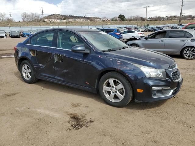 1G1PE5SB5G7202483 - 2016 CHEVROLET CRUZE LIMI LT BLUE photo 4