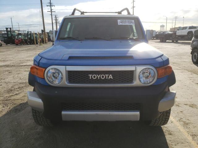 JTEBU11F870089523 - 2007 TOYOTA FJ CRUISER BLUE photo 5