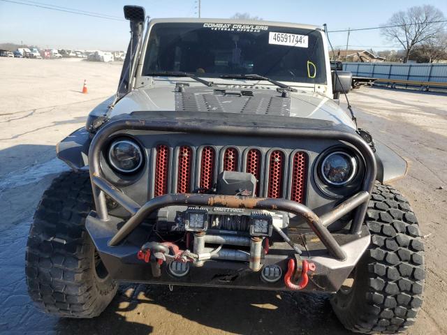 1J4GA39117L188765 - 2007 JEEP WRANGLER X SILVER photo 5