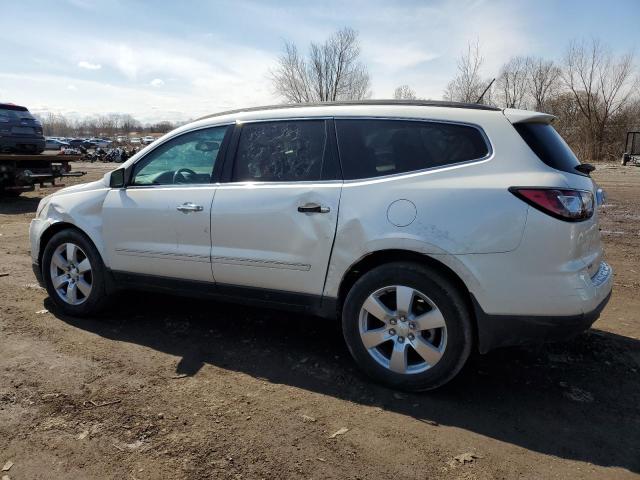 1GNKVLKD3DJ134052 - 2013 CHEVROLET TRAVERSE LTZ WHITE photo 2