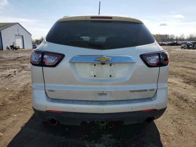 1GNKVLKD3DJ134052 - 2013 CHEVROLET TRAVERSE LTZ WHITE photo 6