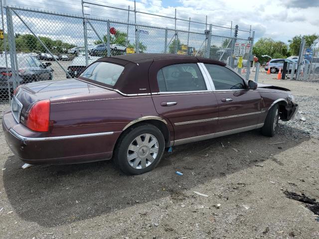 1LNHM83V17Y608940 - 2007 LINCOLN TOWN CAR DESIGNER BURGUNDY photo 3