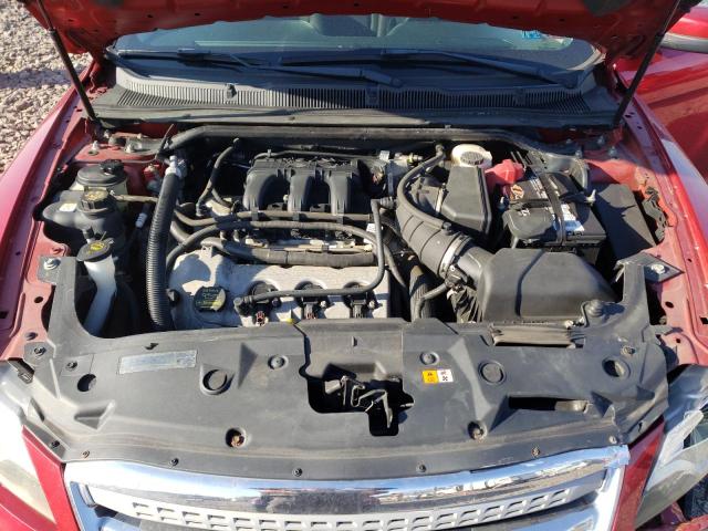 1FAHP2EW2BG113648 - 2011 FORD TAURUS SEL RED photo 11