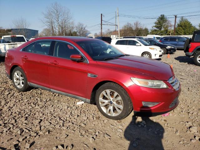 1FAHP2EW2BG113648 - 2011 FORD TAURUS SEL RED photo 4