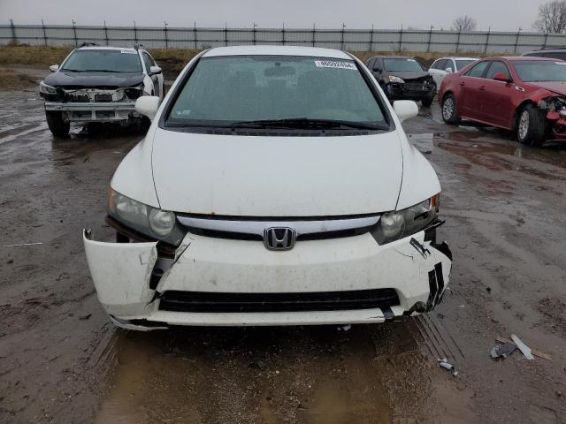 1HGFA16567L121299 - 2007 HONDA CIVIC LX WHITE photo 5