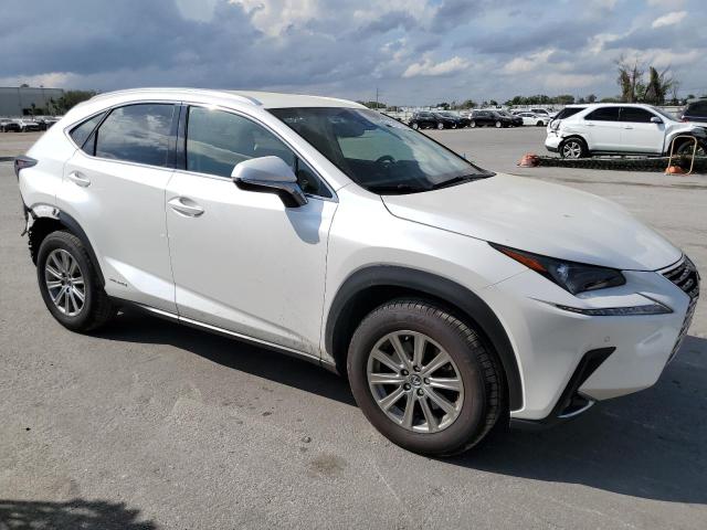 JTJBJRBZ8J2092614 - 2018 LEXUS NX 300H WHITE photo 4