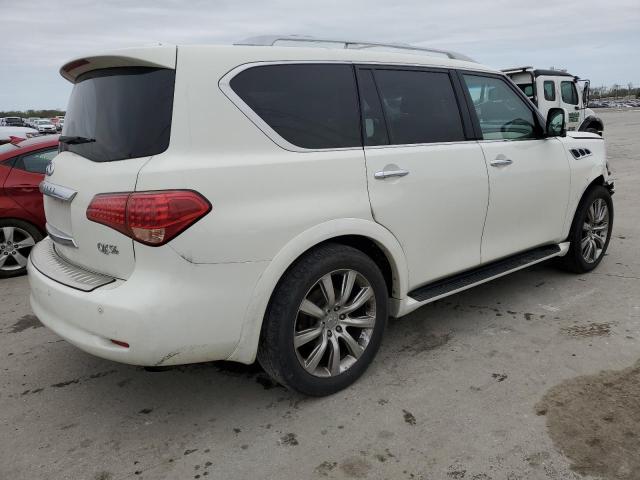 JN8AZ2NE5D9061487 - 2013 INFINITI QX56 WHITE photo 3