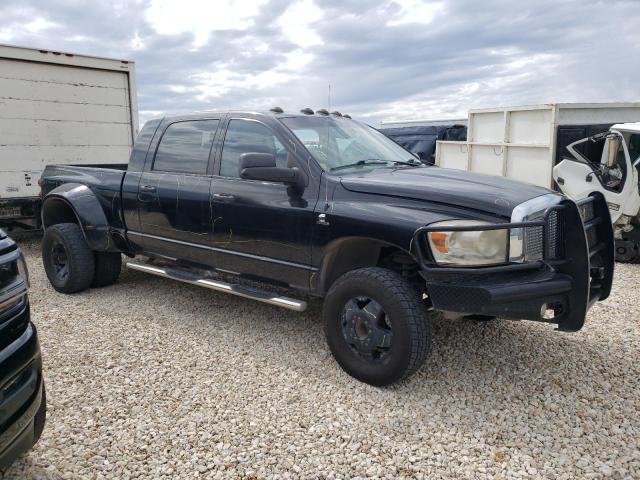 3D7MX49C57G743475 - 2007 DODGE RAM 3500 BLACK photo 4